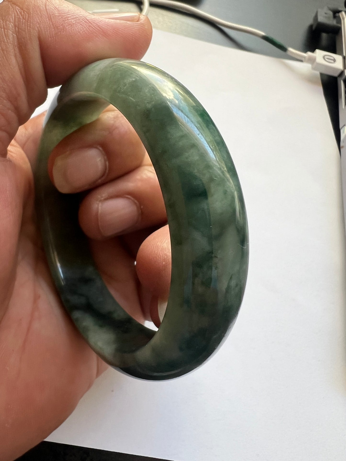 58(内径58mm)圈口糯冰手镯