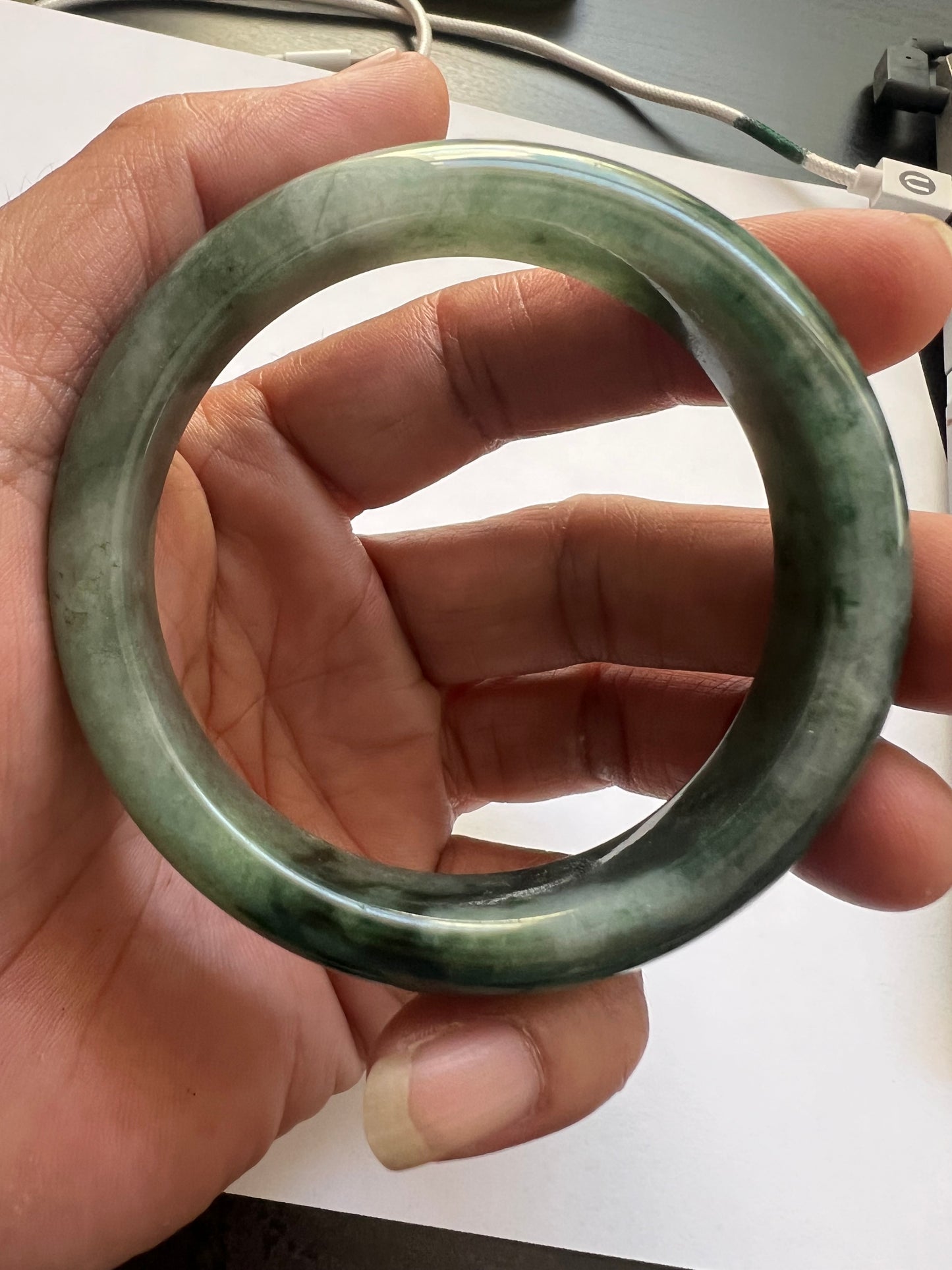 58(内径58mm)圈口糯冰手镯